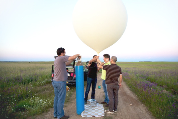 Near Space Balloon Flight